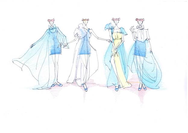 "One flower one world." — Jasmine (Sketch courtesy of Jasmine.)