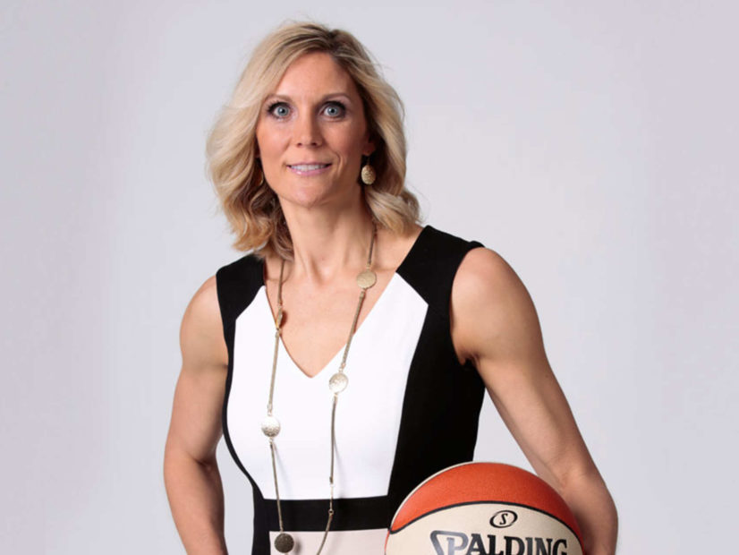 Jenny Boucek is also the first pregnant coach and soon-to-be mother in NBA history. 