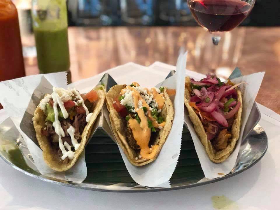 Tacos y Vino combines two of our favorite things. 