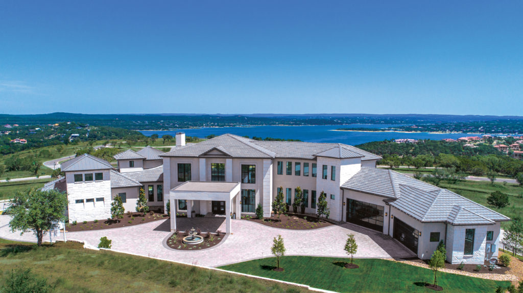 The Peninsula at Rough Hollow offers a variety of different home styles.