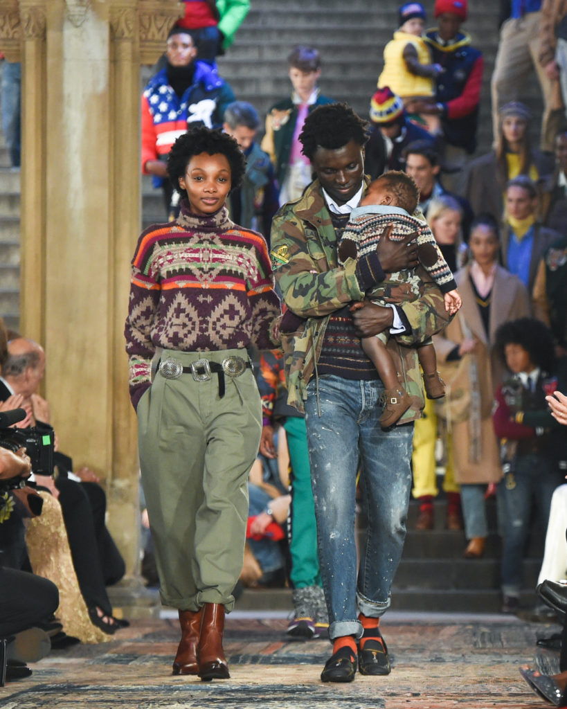Ralph Lauren 50th anniversary runway show
