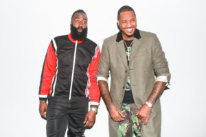 James Harden, Carmelo Anthony