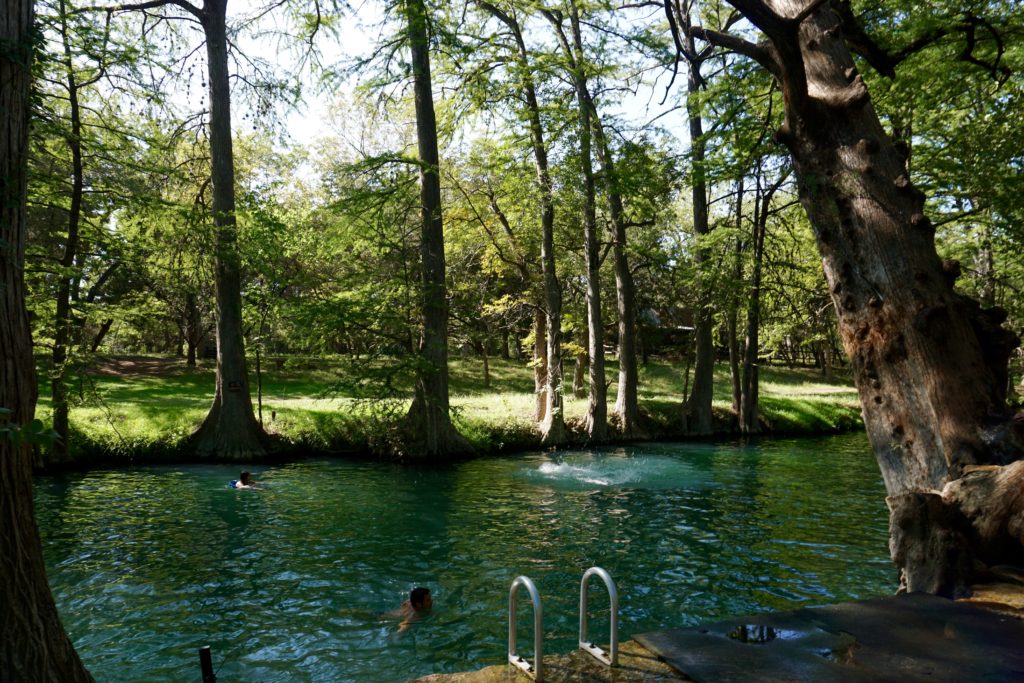 Blue Hole Regional Park was a fun and refreshing pit stop. 
