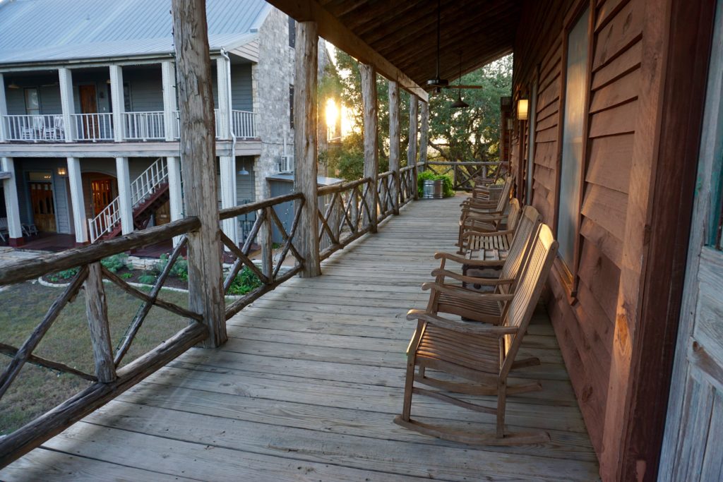 There are quiet nooks for relaxing all over the property. 