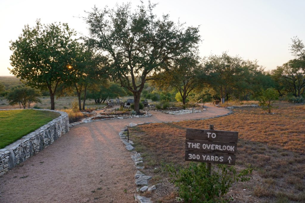 The inn sits on 90 acres of gorgeous land. 