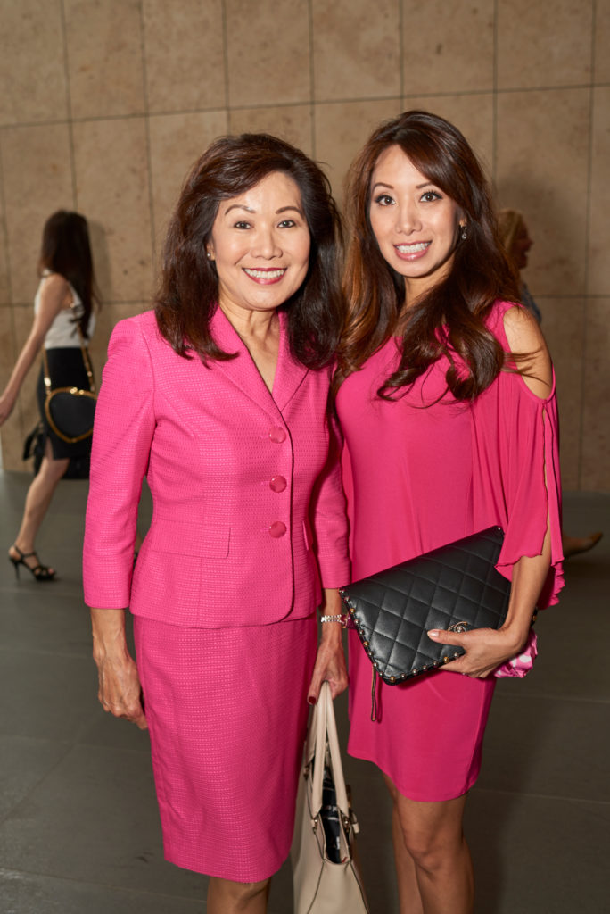 Betty Gee and Tammy Su. Thursday, September 13, 2018 Ð Bank of America Women's Leadership Series: Women in Culinary Arts luncheon and panel featuring Christine Ha, Jenni Tranweaver, and Kiran Verma and moderated by Vani Rao, at Asia Society Texas Center. Jeff Fantich photo.