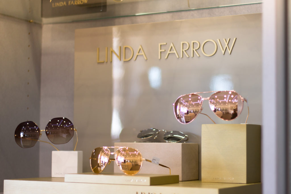 Monocle is the only shop in Houston that carries Linda Farrow frames. You'll quickly see why celebrities love these looks.