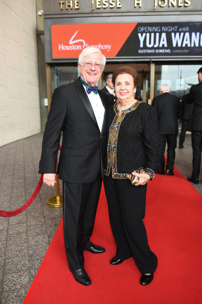 Houston Symphony opening concert and dinner