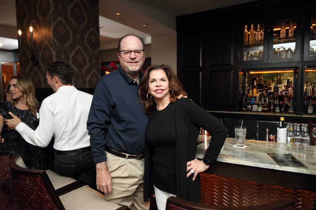 The Houstonian bar renovation party