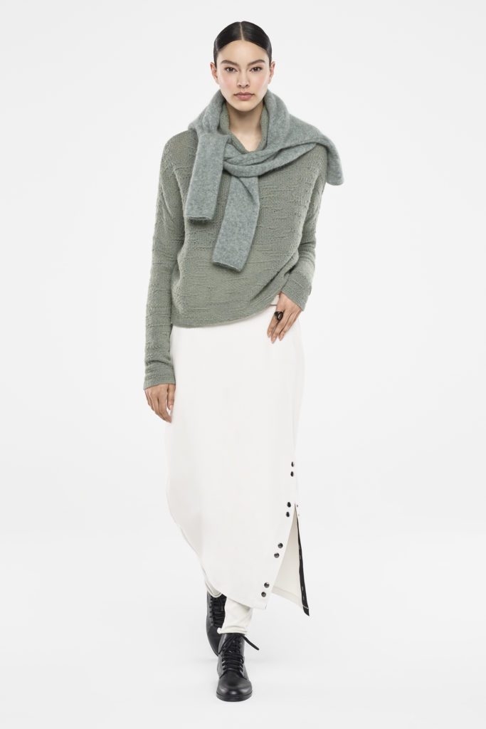 Italian designer Sarah Pacini fuses art, design and fashion.