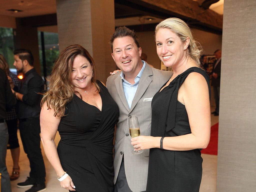 The Houstonian bar renovation party