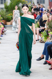 Oscar de la Renta spring summer 19 at New York Fashion Week.