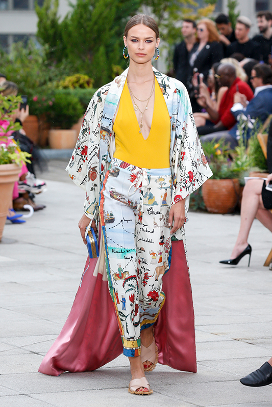 Oscar de la Renta New York Fashion Week September 2017