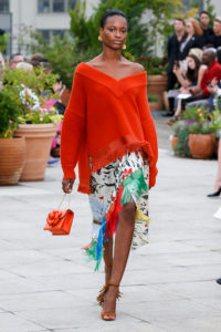 Oscar de la Renta spring summer 19 at New York Fashion Week.
