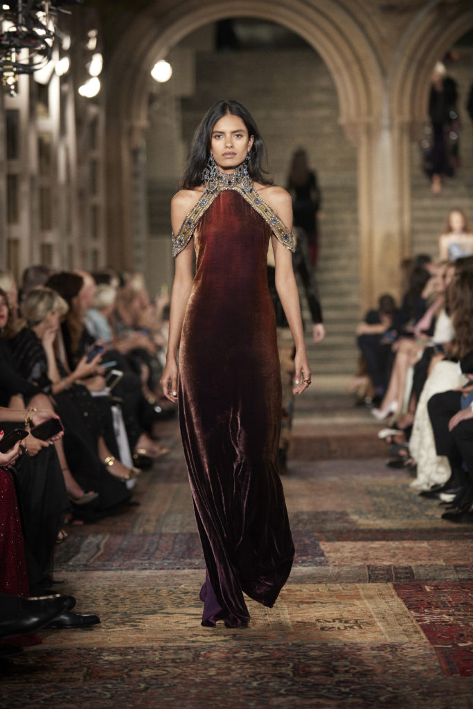 Ralph Lauren 50th anniversary runway show