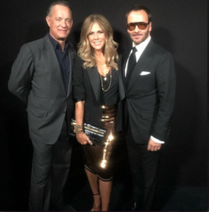 Tom Ford runway show after party