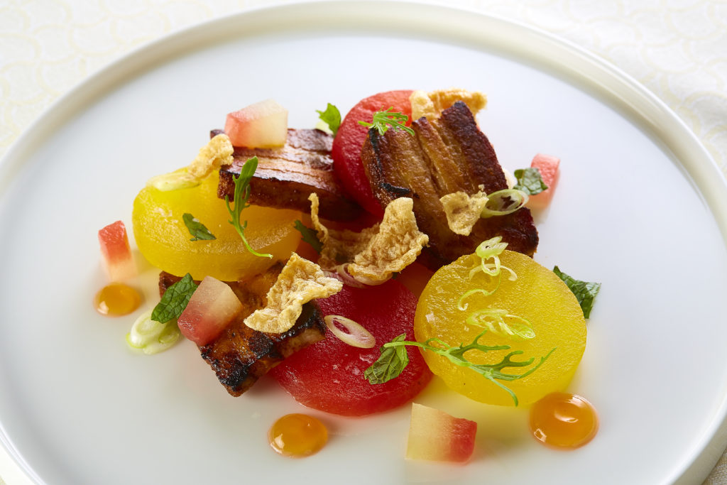 Texas Red Wattle pork belly