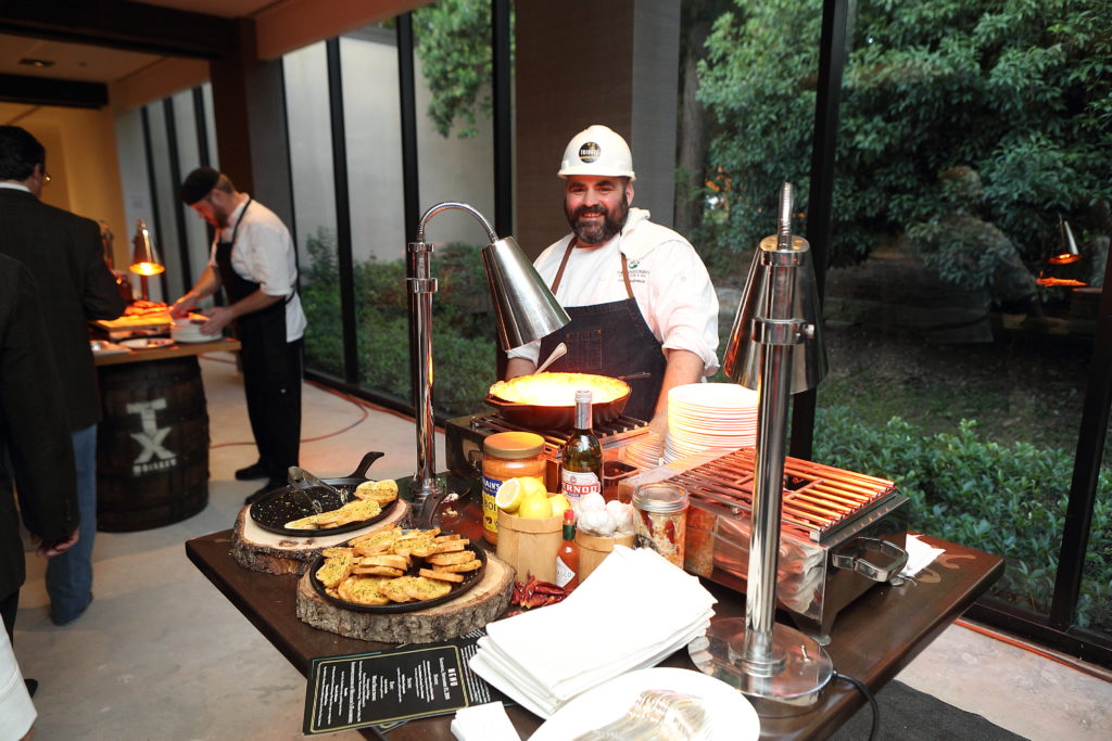 The Houstonian bar renovation party