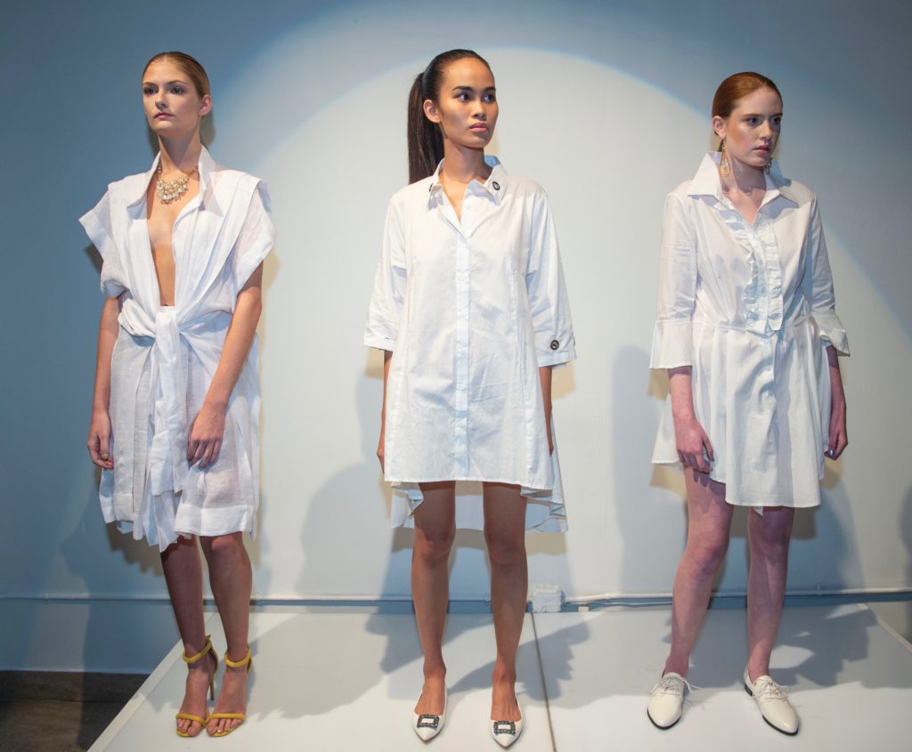 Toni Whitaker at New York Fashion Week