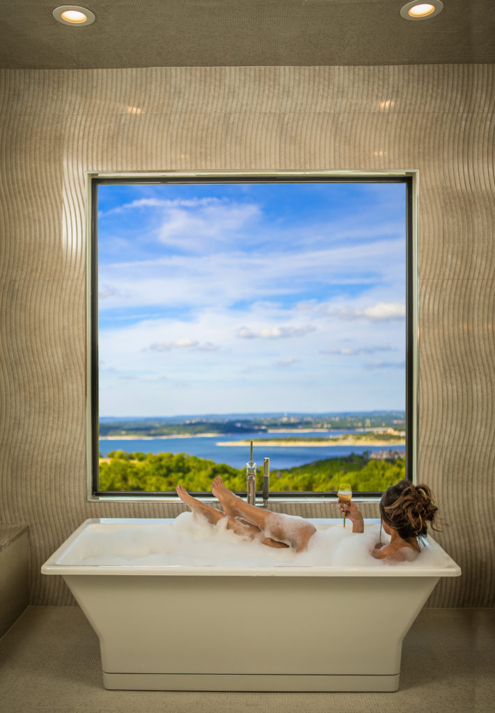 Now, this is a bathtub with a view.