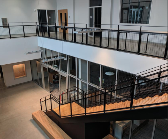 Kinder HSPVA Library and print-making room