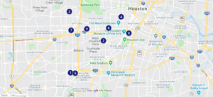 modern home tour map