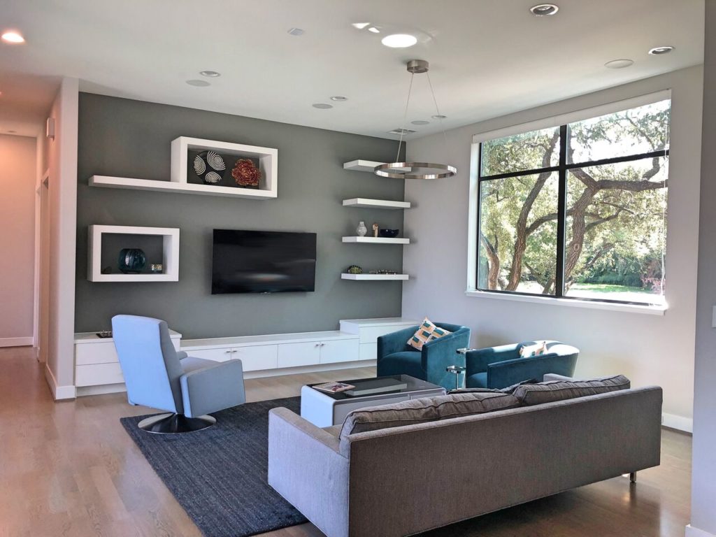 The 5-bedroom, 3.5-bath house at 5138 features an open kitchen as well as an outdoor summer kitchen. 