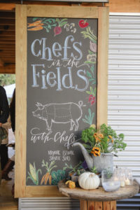 Hope Farms Chefs in the Field Pig Roast dinner