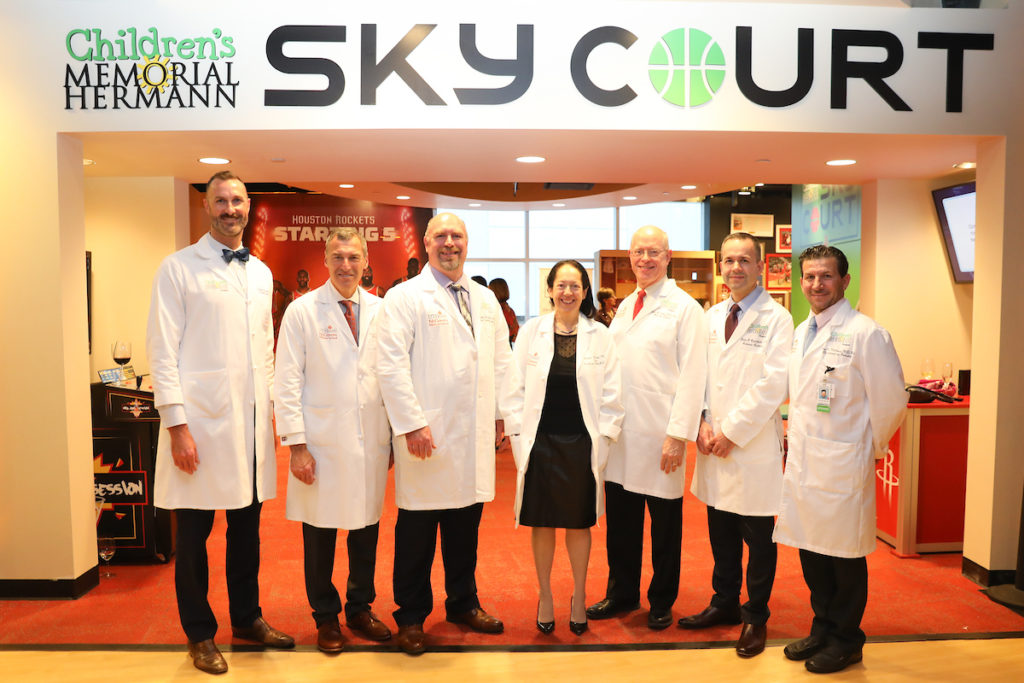 Children's Memorial Hermann dinner at Toyota Center