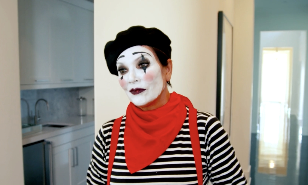 Being a Mime is an easy last-minute Halloween costume.