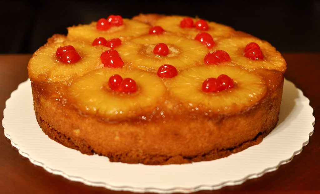 A good pineapple upside-down cake never disappoints.