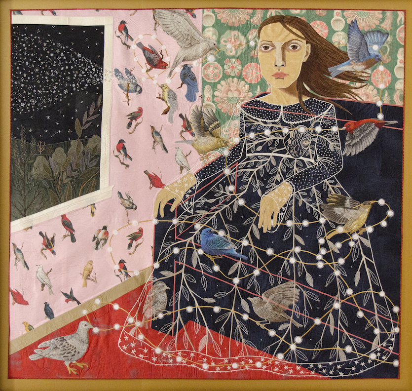 Chris Roberts-Antieau’s "White Lights, 2017," at Antieau Gallery