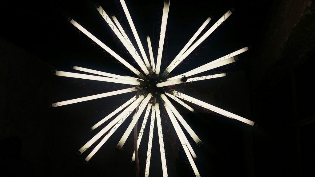 Mexico City-based Thomas Glassford beams in the 1940 Air Terminal Museum. Opening Saturday, October 20, Glassford joins seven Texas artists at the museum as one of the Sculpture Month Houston exhibitions co-curated by Tommy Gregory and Volker Eisele. Glassford is represented by Sicardi Gallery of Houston, which facilitated the artist's participation, which adds an international note for the first time to Sculpture Month Houston, now in its third year. 