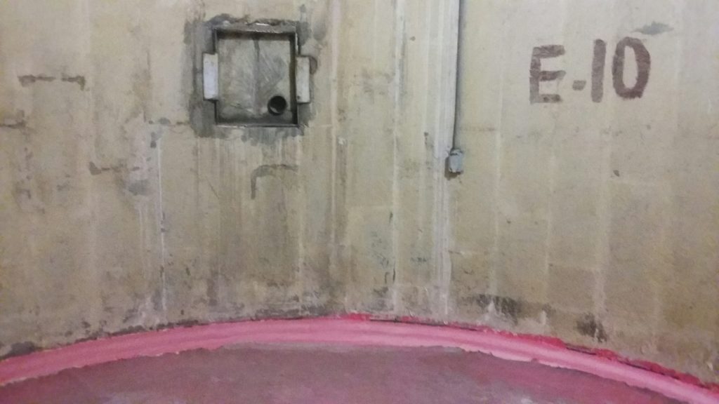 Jeff Williams' installation at The Silos is spare, poetic, and employs pink in an unexpected way.