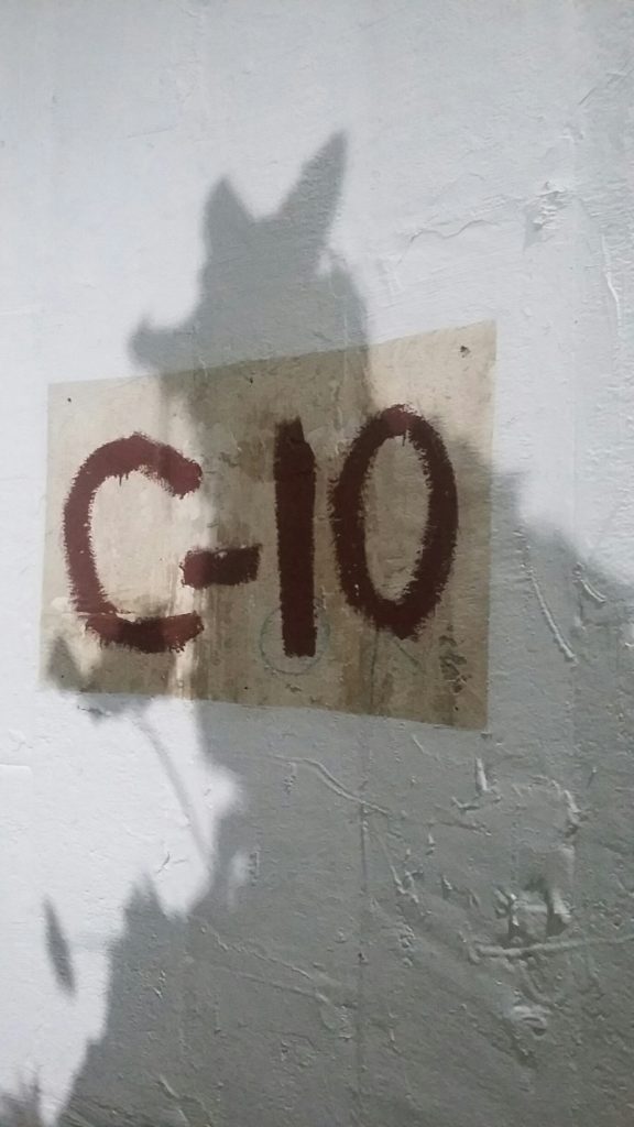 Ann Wood's sculpture at The Silos also has a dark side. 