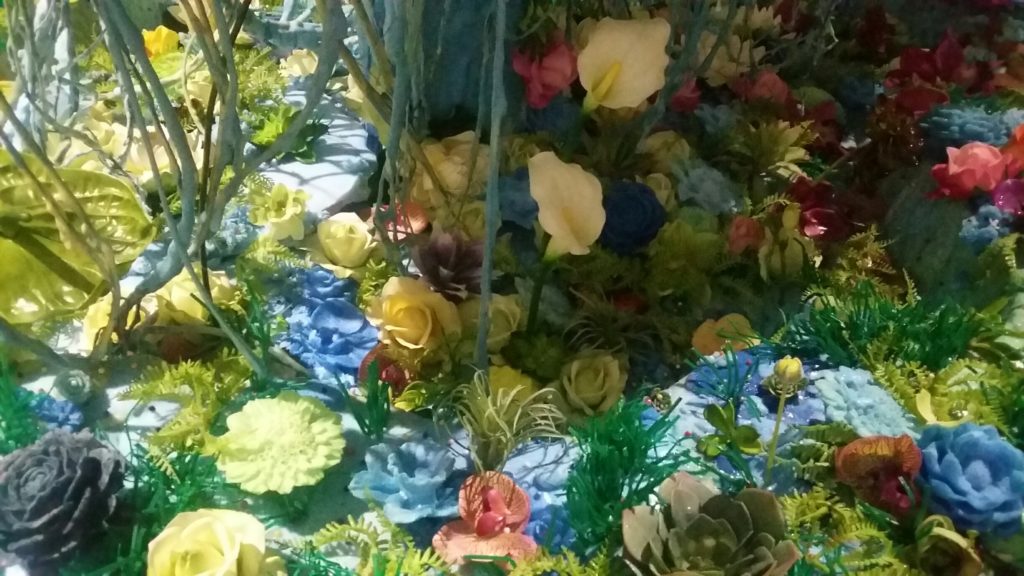 Ann Wood's frothy surfaces are a mashup of cake decorating, animal-malia and flora.