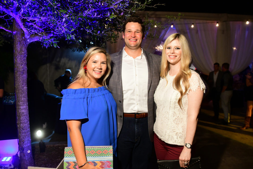 Mari and Brian Glass, Kimberly Scheele  - 2018 Gala