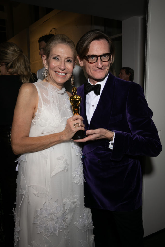 Cindy Rachofsky, Hamish Bowles at Two X Two, held in the Rachofsky home. (Photo by Kevin Tachman)