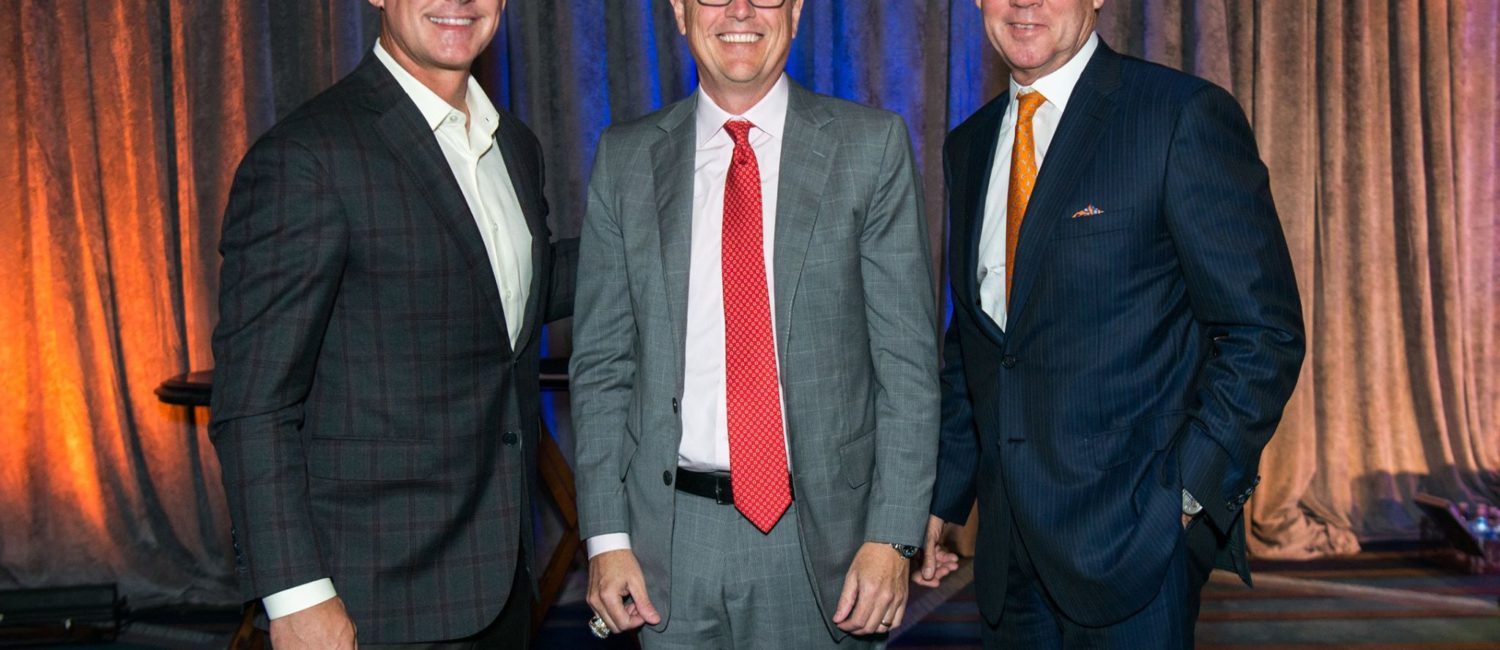 A.J. Hinch, Jeff Luhnow and Jim Crane in a happier moment.
