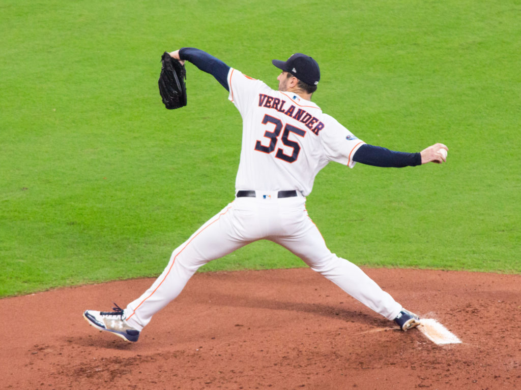 Justin Verlandet lives for playoff baseball in the same way Alex Bregman does. (Photo by F. Carter Smith.)