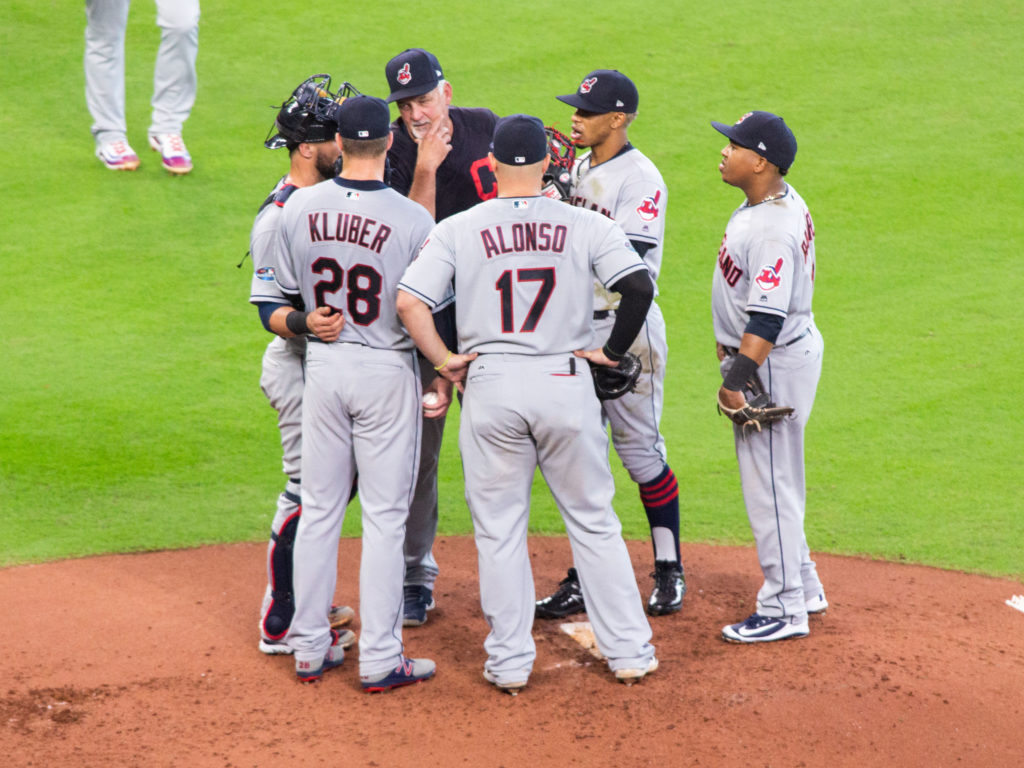 Once Alex Bregman got to Indians ace Corey Kluber, Cleveland found itself at a loss. (Photo by F. Carter Smith.)