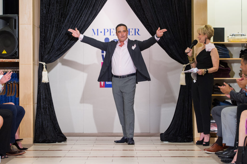 Real Men Wear Pink kickoff party at M Penner benefiting the American Cancer Society