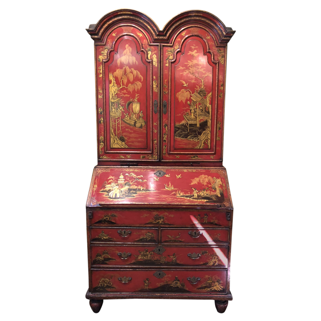 Georgian Japanned Secretaire Circa 1720