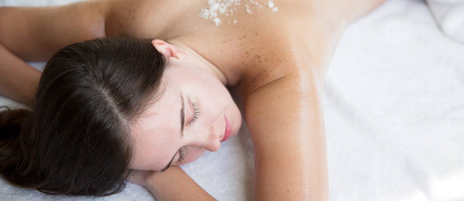 hiatus spa scrub (Photo by Molly Culver )