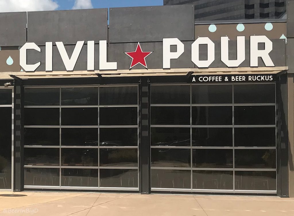 As soon as you walk into Dallas coffee and beer haven Civil Pour, there’s a futuristic vibe.