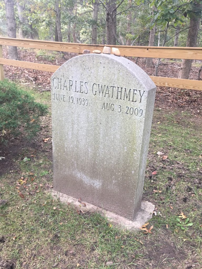 Architect Charles Gwathmey is among the noteworthy at the bucolic Green River Cemetery.
