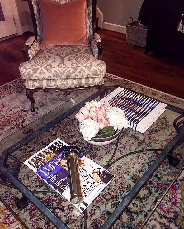Linda Kenney's coffee table