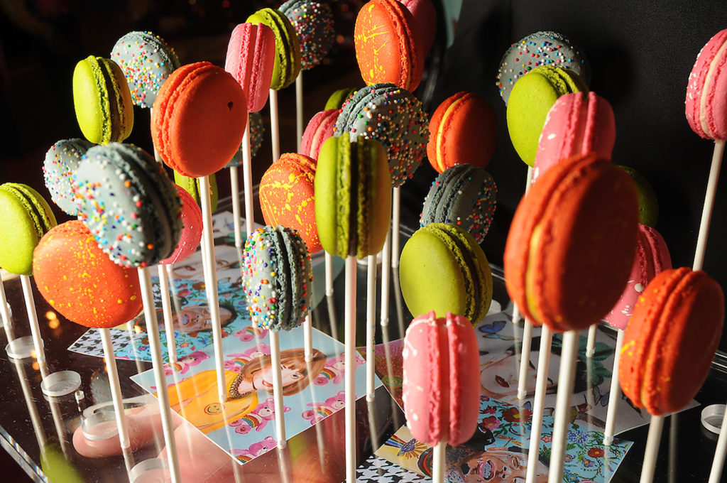 Sweet treats at an art sale and party with Ashley Longshore at The Post Oak Hotel Thursday Oct. 04,2018.(Dave Rossman photo)