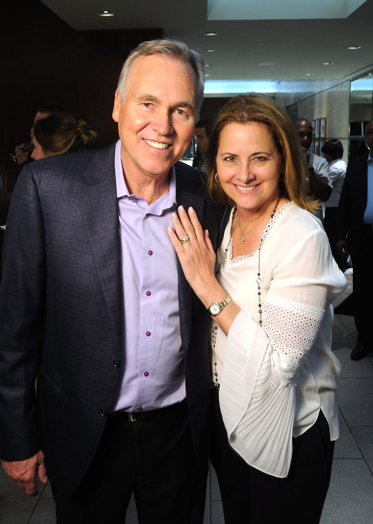 Laurel and Mike D'Antoni (Photo by Dave Rossman photo)