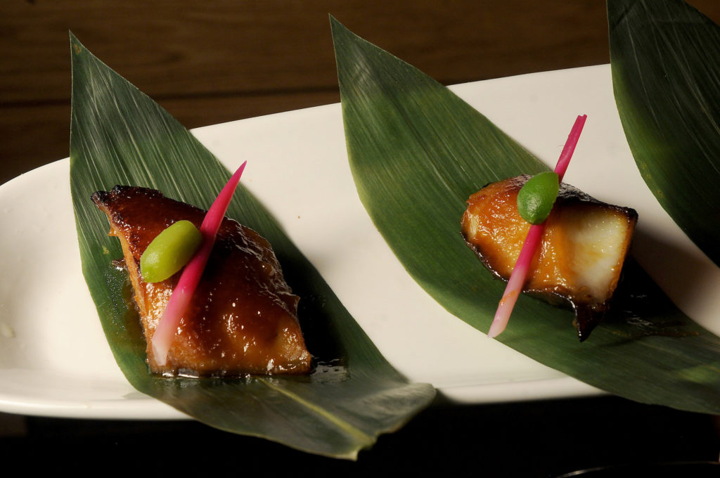 Black Cod with Miso at A Festive Fall Luncheon at Nobu in The Galleria Wednesday Oct. 10,2018.
